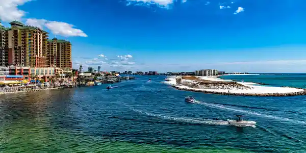 Condo building in Destin, Florida